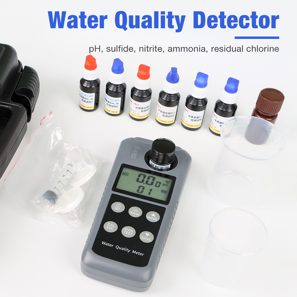 多項目測定器（pH/硫化水素/亜硝酸塩/アンモニア窒素/毒性 - Marine Test Kit のレビューと価格