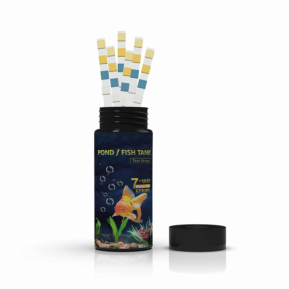 7 in 1 水族館テストストリップ、50 ストリップ水槽水 - Marine Test Kit のレビューと価格