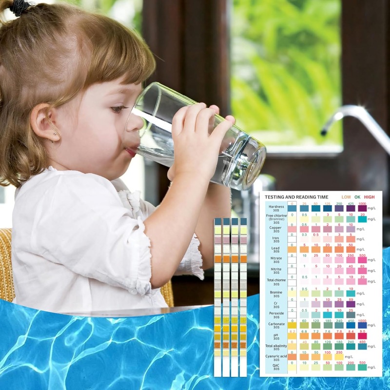 水槽用テストストリップ 淡水PH水質検査キット 魚タンク用  - Marine Test Kit のレビューと価格