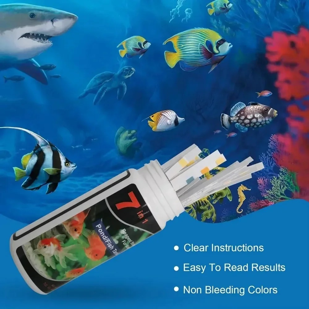 水槽用pHテストストリップ 淡水プール 水槽 水質 魚タンク - Marine Test Kit のレビューと価格